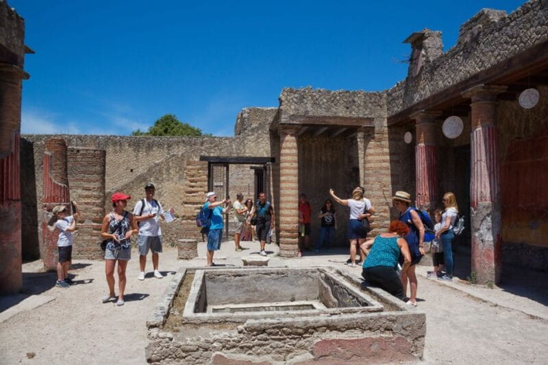 Naples: Pompeii and Herculaneum Private Walking Tour - Transition to Pompeii: Larger, Bustling, and More Varied