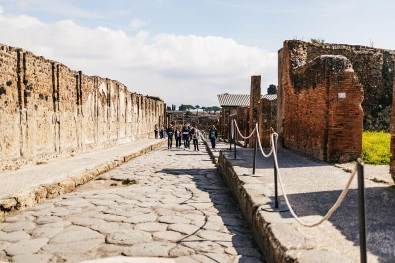 Naples: Pompeii and Mt. Vesuvius with Lunch and Wine Tasting - Convenient Pickup and Transportation