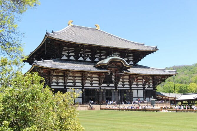 Nara Day Trip From Osaka With a Licensed Guide - Visiting the Breathtaking Todaiji Temple