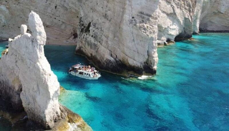 Navagio bay White Beach West Coast Porto Vromi Anafonitria - Key Points / Takeaways