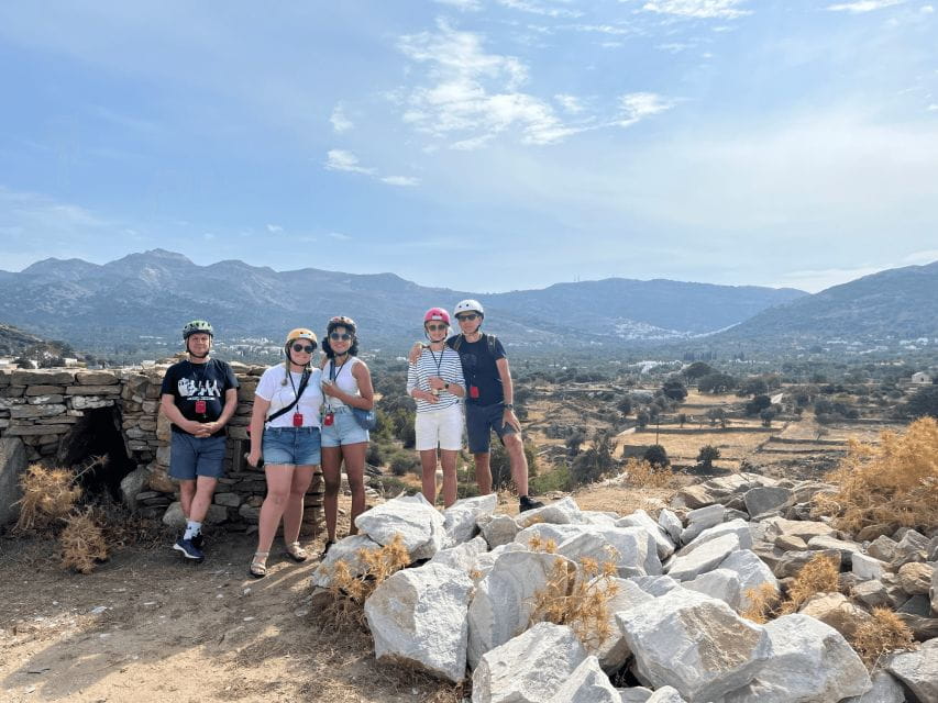 Naxos: E-Bike Guided Tour With Light Farmyard Lunch - Visit Marble Kouros Statue