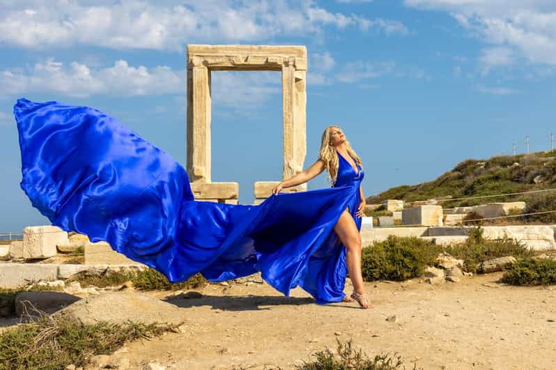 Naxos Flying Dress Photo Shooting - Key Points / Takeaways