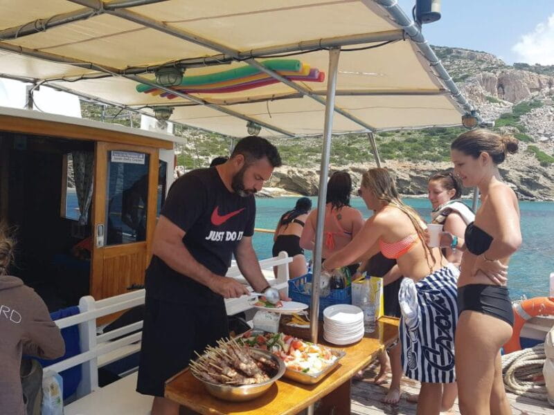 Naxos: Koufonissia and Rina Cave Boat Trip with BBQ - FAQs