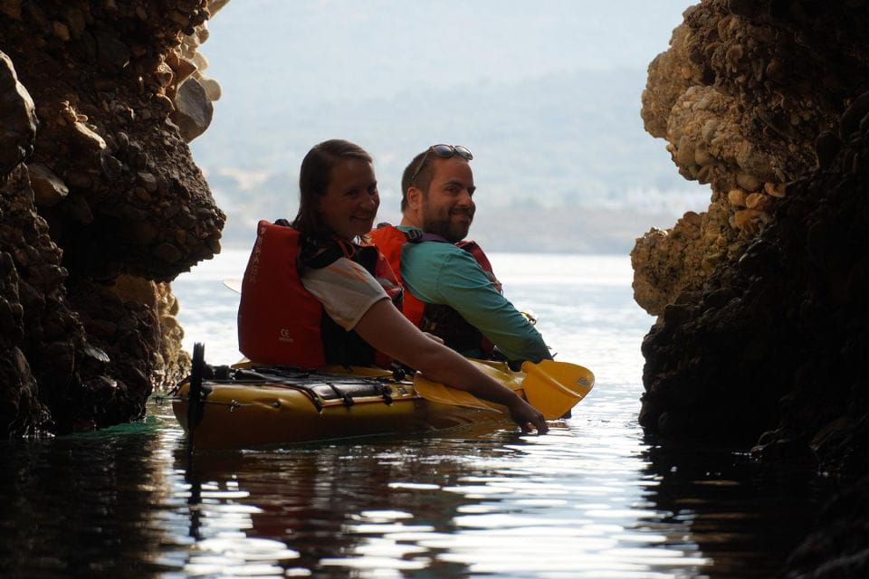 Naxos: Moutsouna Caves Sea Kayak Tour, Snorkeling & Picnic - Booking and Cancellation Policy
