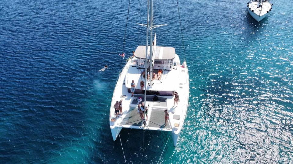 Naxos: Naxos Catamaran Sailing Cruise With Lunch and Drinks - Cruise Duration and Timing