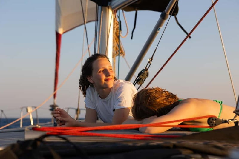 Naxos: Private Sunset Sailing Cruise on a 51-Foot Monohull - A Typical Evening: What the Itinerary Might Look Like