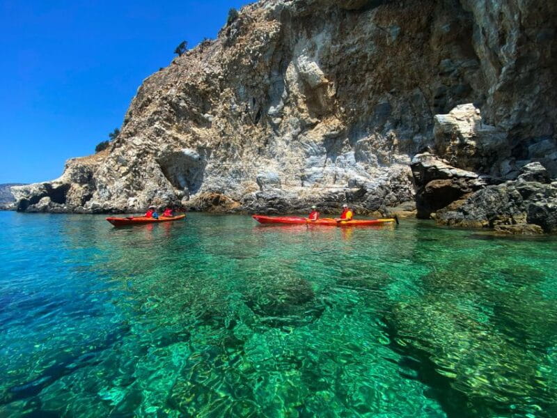 Naxos: Rhina Cave and Coastline Sea Kayaking Tour - Discovering Naxos from the Sea: An Adventure to Remember