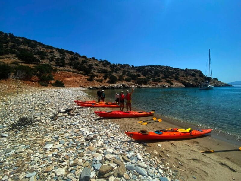Naxos: Rhina Cave and Coastline Sea Kayaking Tour - Frequently Asked Questions