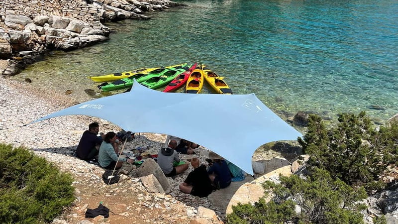 Naxos: Rina Cave Sea Kayak Tour with Snorkeling and Picnic - Rhina Cave: The Highlight of the Day
