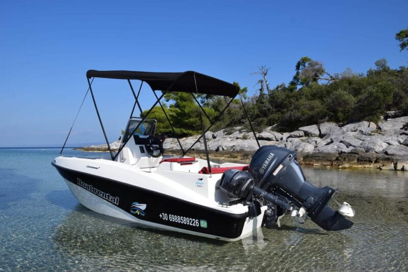 Nea Fokea: Boat Renal without License - Discovering the Waters of Kassandra