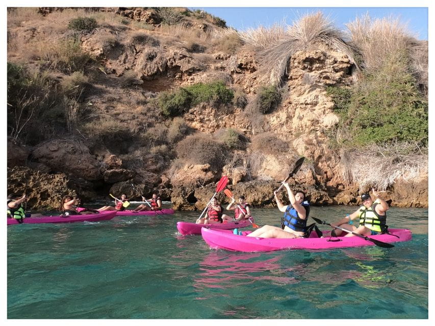 Nerja: Cliffs of Maro-Cerro Gordo Guided Kayak Tour - Equipment and Inclusions