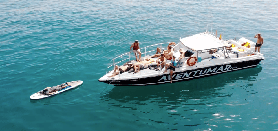 Nerja: Maro Waterfall Boat Trip With Paddleboarding & Drink - Key Points