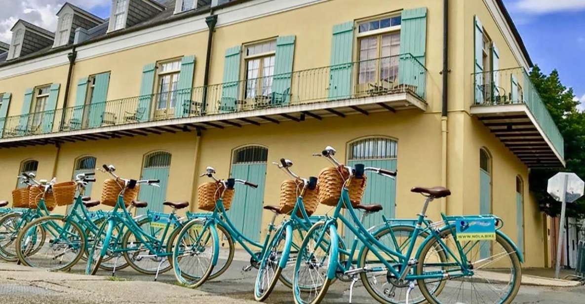 New Orleans: Heart of the City Bike Tour - Key Points