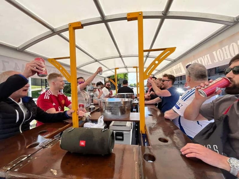 Newcastle: Beer Bike Tour with Music and Drinks - Key points / Takeaways