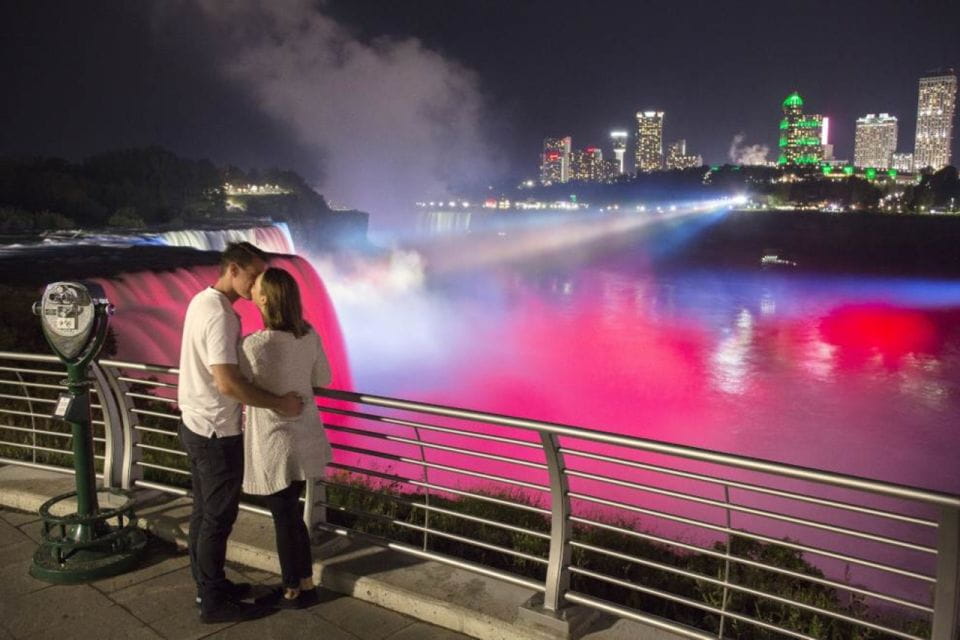 Niagara Falls, USA: Lights Show and Fireworks Tour by Bus - Pricing and Availability