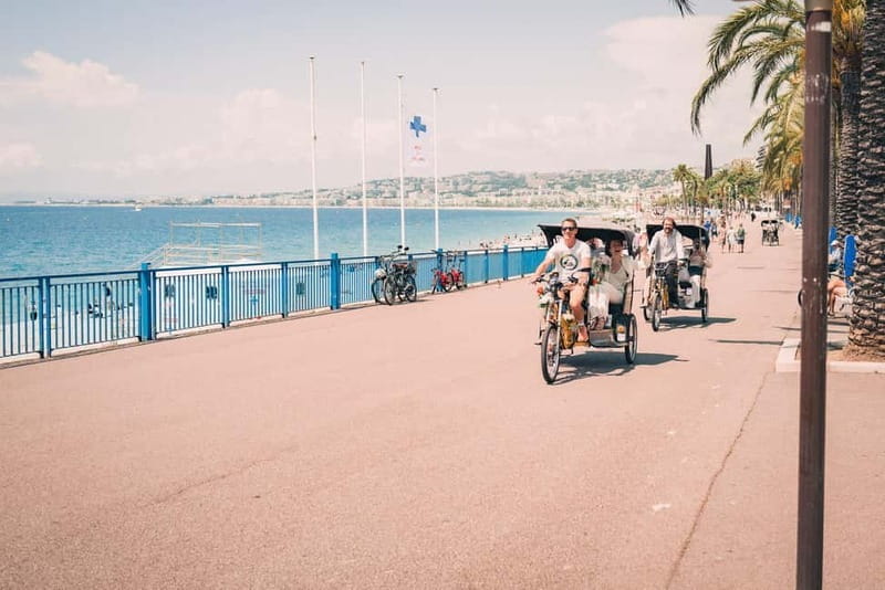 Nice: Family city tour by bicycle Electric cab (4 comfort seats) - Deep Dive: What to Expect at Each Stop