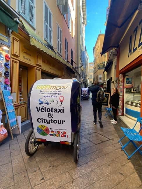 Nice: private guided Tour by electric taxi bike - Key points / Takeaways