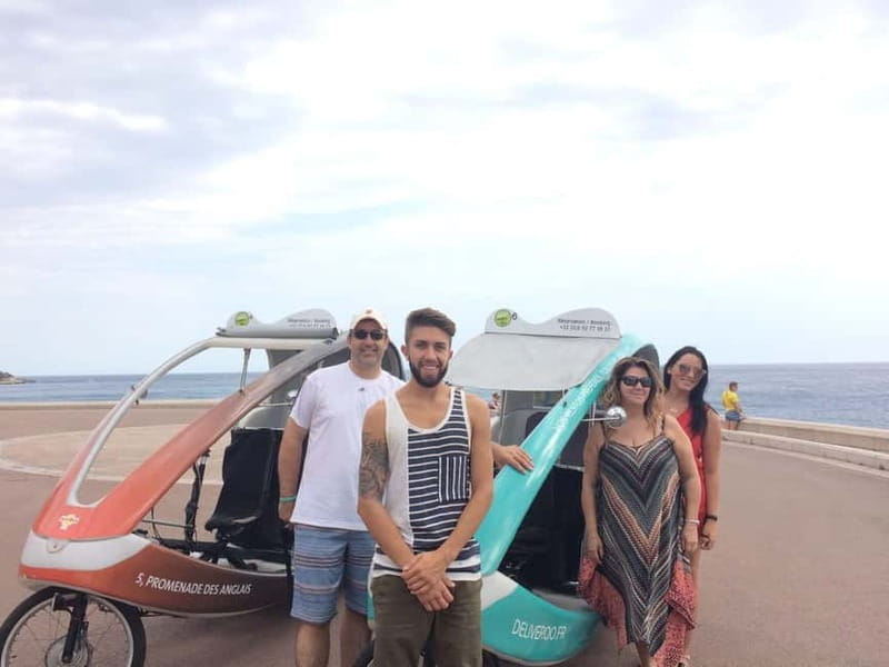 Nice: private guided Tour by electric taxi bike - What to Expect During the Tour