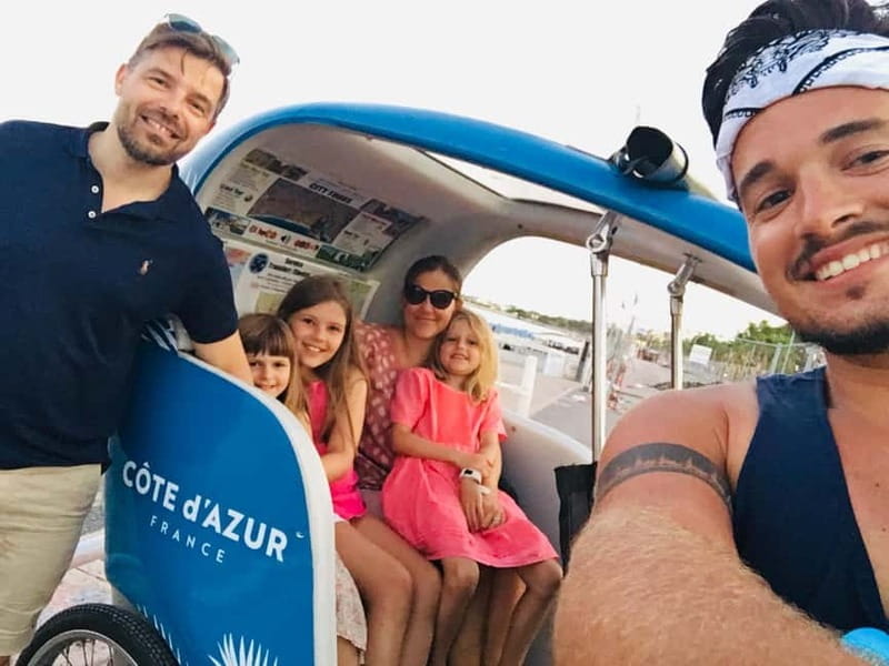 Nice: private guided Tour by electric taxi bike - FAQ