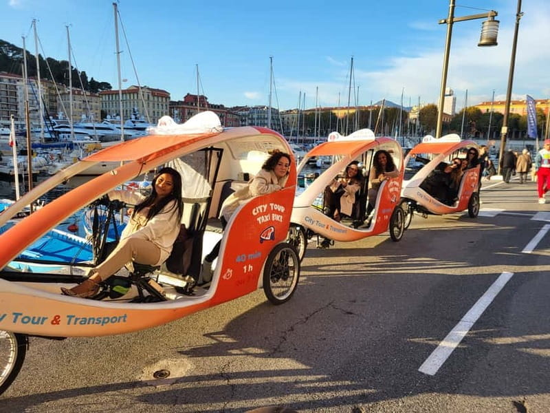 Nice : visite guidée 1h30 en TukTuk avec guide Nicois. - Introducing the Nice TukTuk Tour: A Fun and Authentic Way to See the City