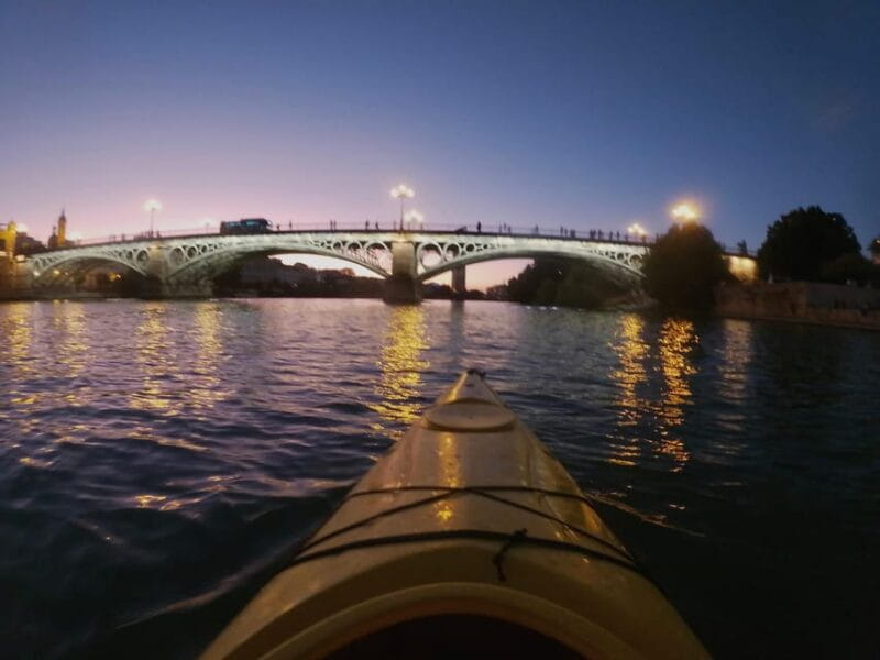 Night Kayak: Historic Seville, Triana and La Cartuja - The Itinerary: From Triana to Torre del Oro and Beyond