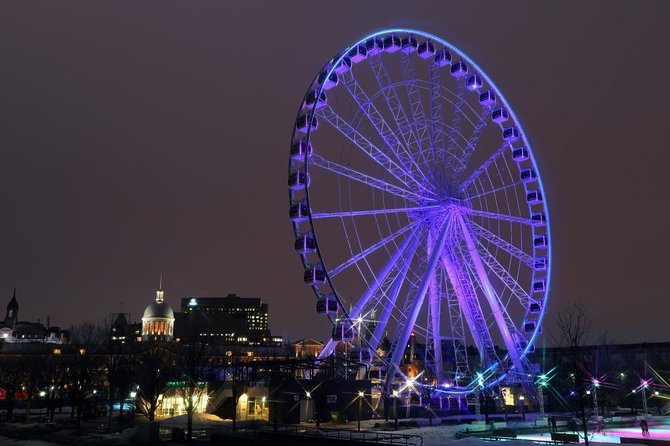 Night on Montreal Small Group Tour With La Grand Roue Ride - Memorable Sights