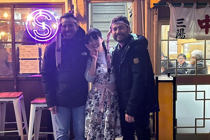 Night Tour in Tokyo Shimbashi With Bar Drinks and Local Guide - Meeting and End Point