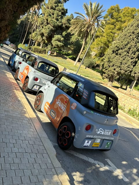 Nigth Tour in Malaga by Electriccar.Enjoy the Sunset - Exploring Malagas Architectural Gems