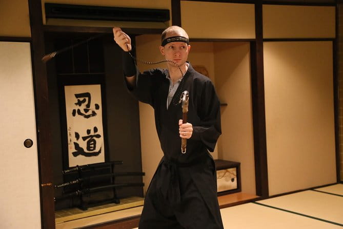 Ninja Hands-on 2-hour Lesson in English at Kyoto - Elementary Level - Meeting and Pickup Information