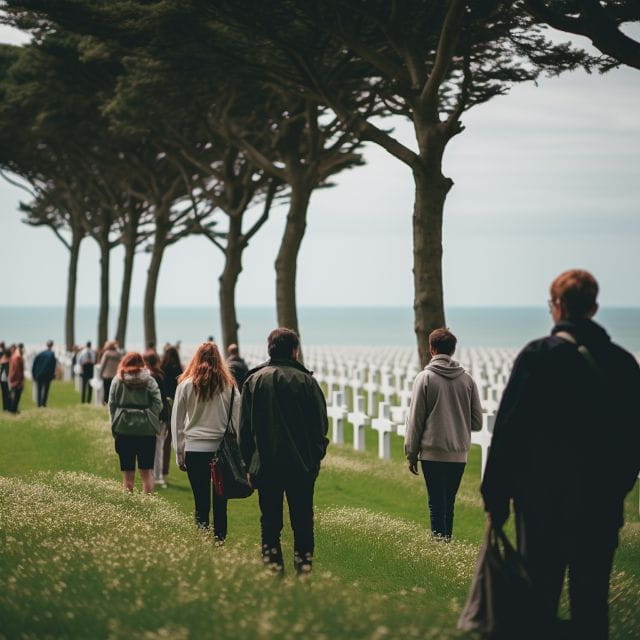 Normandy: Omaha Beach U.S. Cemetery Guided Walking Tour - Key Points