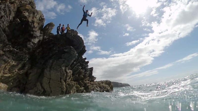 North Wales: Extreme Coasteering with Cliff Climbing & Jumps - An In-Depth Look at the Coasteering Experience