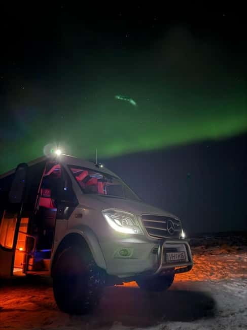 Northern Lights & Hot Choco: Private 4x4 Tour from Reykjavik - Scenic Corridors and Remote Spots: Where Do You Go?