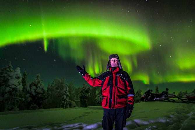Northern Lights Snowmobile Driving Safari - An Authentic Arctic Adventure with the Northern Lights Snowmobile Safari