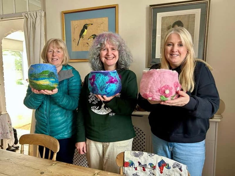 Nottingham: Felting Workshop - Discovering Nottingham’s Unique Art Experience: The Felting Workshop