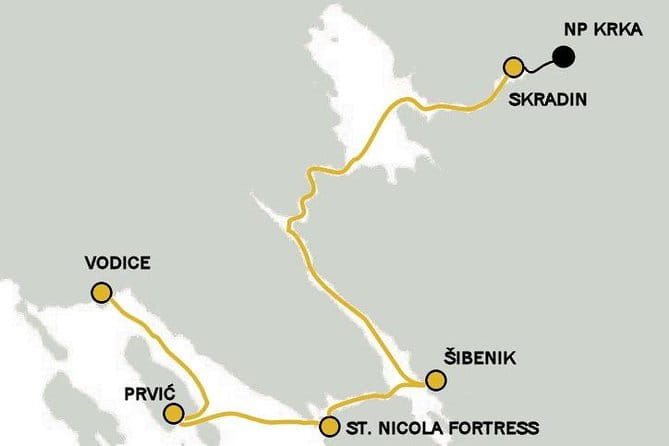 NP Krka Private Boat Experience - Island of Prvic Luka and Vidrovaca Bay: More Than Just Waterfalls