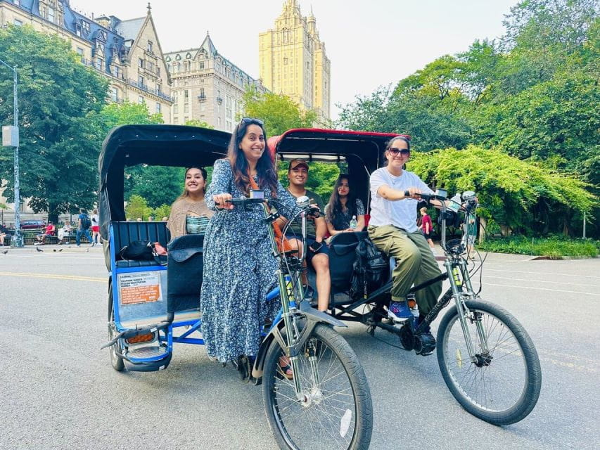 NYC: Central Park Celebrity Homes & Film Spots Pedicab Tour - Important Information