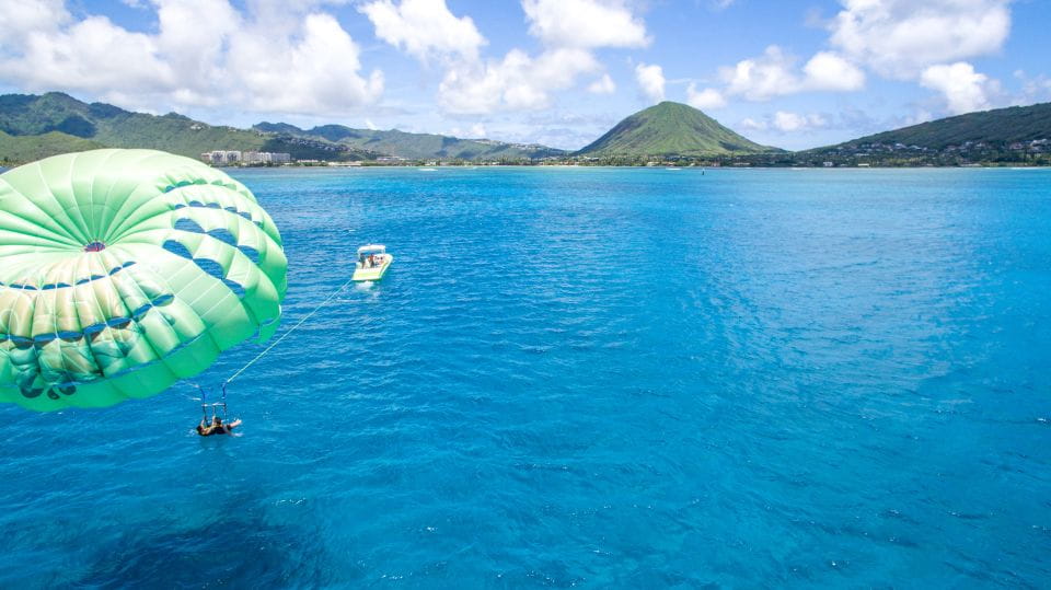 Oahu: Parasail on Maunalua Bay With Diamond Head Views - Key Points