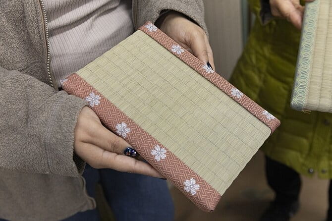 Observation of Tatami Craftsmanship and Make Your Own Mini Tatami - Whats Included in the Experience