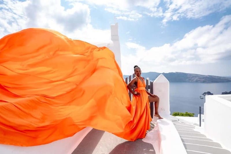 Oia: Santorini Photoshoot with Flying Dress Rental Option - Practical Tips for Getting the Most Out of Your Photoshoot