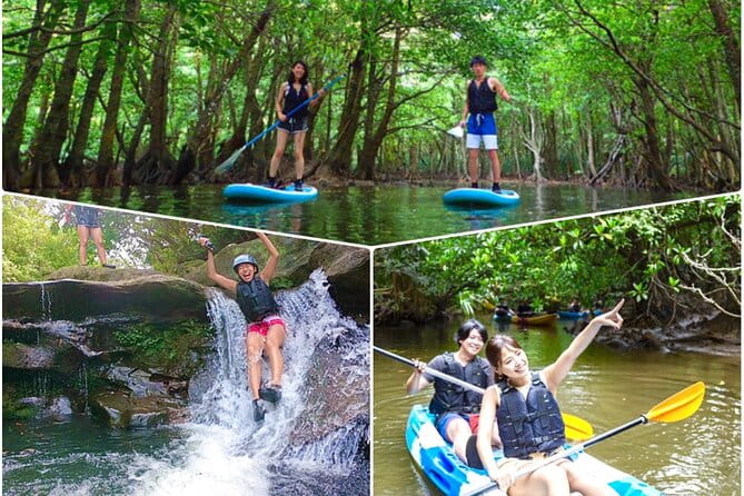 Okinawa Iriomote Mangrove SUP or Canoe Tour and Splash Canyoning - Key Points