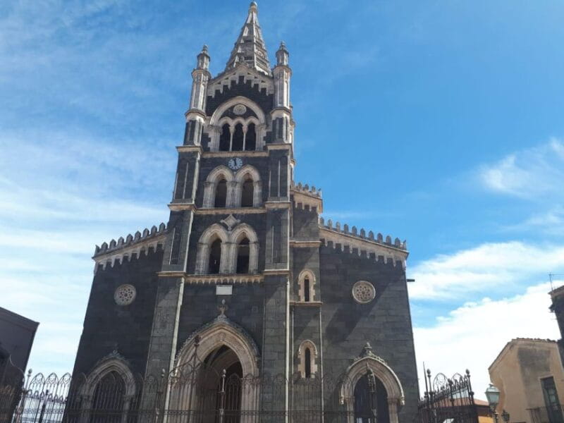 Old Sicily and Etna wine tasting tour from Taormina - Randazzo: Lava-Constructed Charm and History