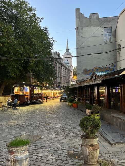 Old Tbilisi Private Walking Tour with Wine and Cable Car - The Scenic Ascent to Narikala Fortress