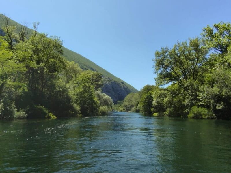 Omi, Croatia: Cetina River Glassboat Cruise And Beer Garden - The Radman Mills stop: a taste of local history and nature