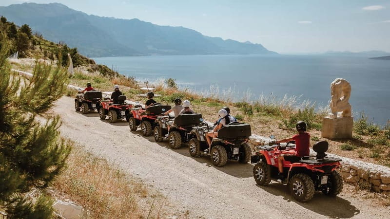 Omi/Split Expedition: 65 km Quad Tour to Hidden Waterfalls - What To Expect on the Ride and Stops