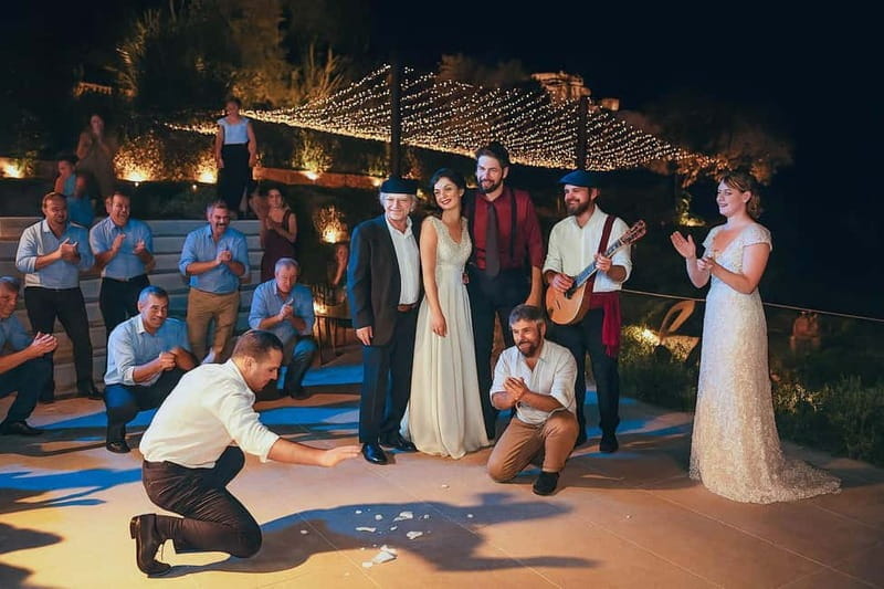 OPA! Athens Wedding Party - Live Show FOOD & DRINKS - Price and Logistics: Simple, Transparent, and Good Value