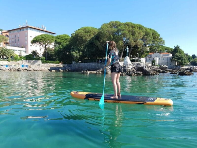 Opatija: Good morning SUP adventure - A gentle introduction to paddleboarding in Croatia