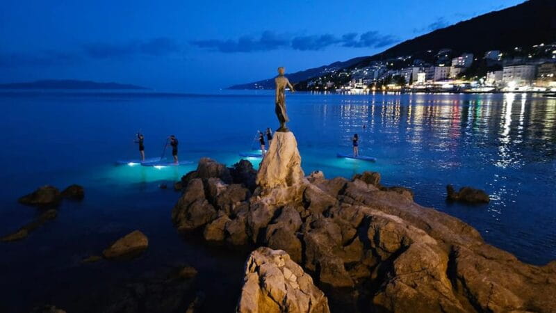 Opatija: Guided SUP Paddleboarding Adventure at Night - A Closer Look at the SUP Night Adventure in Opatija
