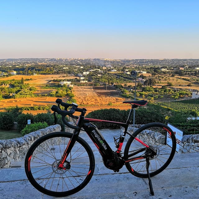 Open guided bike tour in Locorotondo and Alberobello - Key points / Takeaways