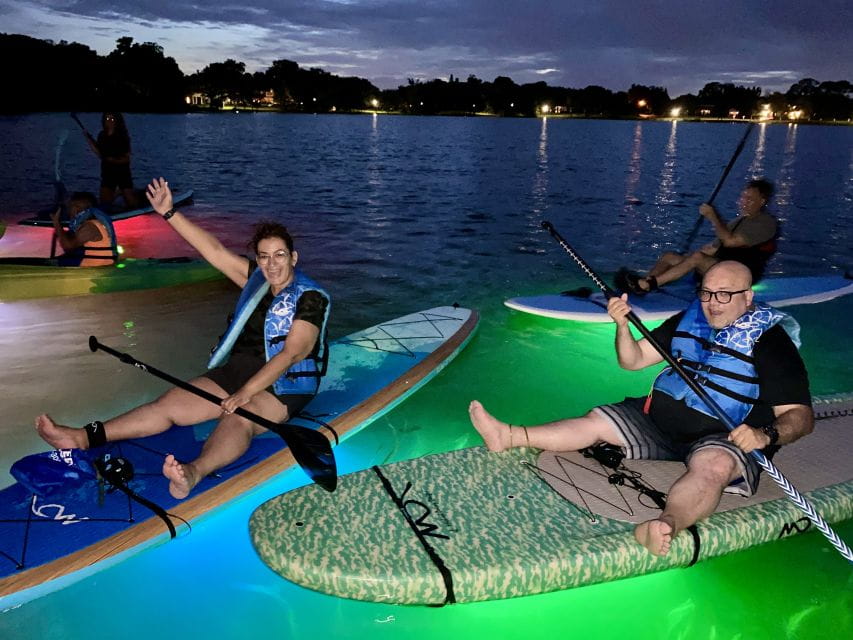 Orlando: Date Night LED Night Glow Tour With Sparkling Wine - Key Points