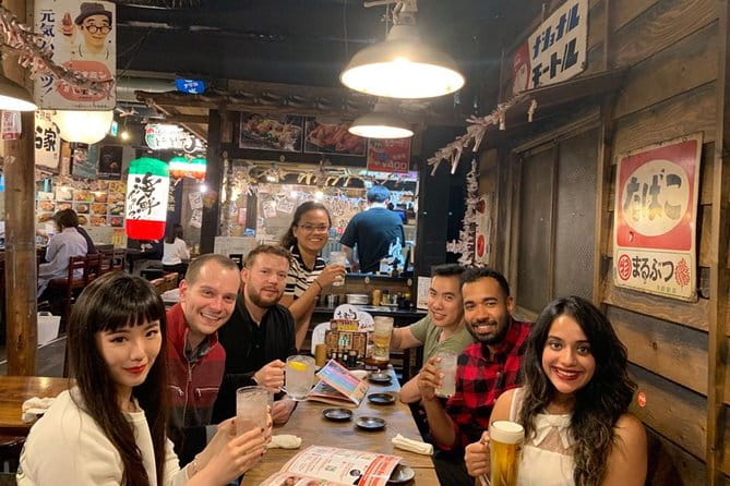 Osaka Bar Hopping Night Walking Tour in Namba - Tour Details and Inclusions